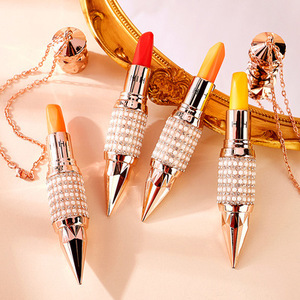 女皇权杖萝卜丁口红胡萝卜玉米素三色温变润唇膏补水保湿滋润日系