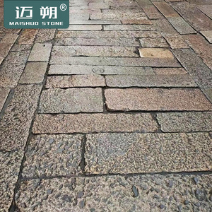 中式庭院古建铺装老石板铺路石台阶石踏步石户外天然老石条铺地石