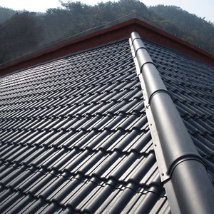 加厚屋顶合成树脂瓦 隔热别墅彩钢瓦 塑料防水琉璃屋面瓦 仿古瓦