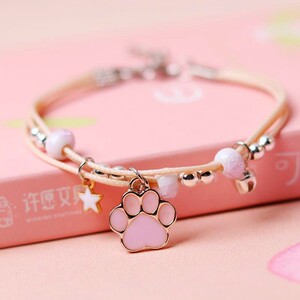 三个人的闺蜜手链学生新款手链女一对韩版二三人学生通甜美森系