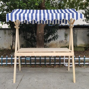 夜市摆摊移动售货车出租地摊架子摆货架木质展示架活动棚架可定制