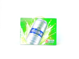 青岛崂山啤酒500ml*12罐整箱装青岛特产黄啤清爽型易拉罐包邮