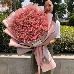 520情人节ins走心特别的生日快乐礼物女孩超大束手捧花束送女朋友