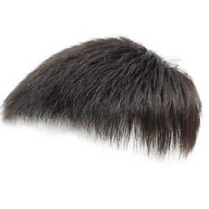 许昌真发假发厂家直销递针全手织男士补发块毛寸隐形补发加盟时尚