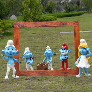 玻璃钢蓝精灵-淘宝拼多多热销玻璃钢蓝精灵货源拿货 - 阿里巴巴货源