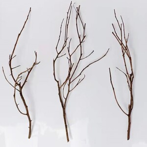 diy小树枝手工细枯枝造型树幼儿园森系创意装饰天然材料桌面干枝