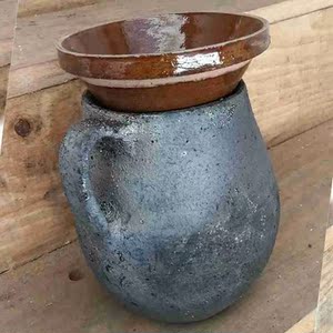 汤煨汤罐家用小陶土砂锅土泥瓦罐大月色商用煨汤老式大号老砂罐