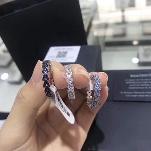 apm麦穗爱心戒指女 简约新款心形尾戒食指戒送女友情人礼物