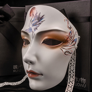 面具古风中国风神秘全脸