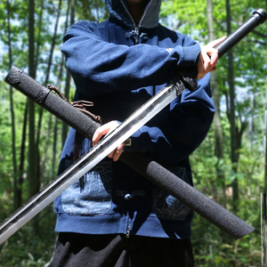 唐横刀绣春刀剑长款一体龙泉刀具防身冷兵器镇宅收藏武术刀未开刃