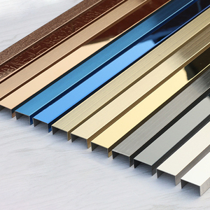 不锈钢u型槽2公分金属条黑钢装饰条钛合金吊顶包边条踢脚线收边条