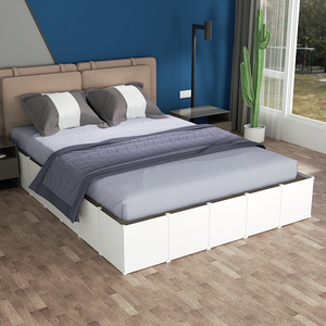 挡床底空隙围栏挡板封床边防猫咪宠物超高35cm堵住床底空隙围隔板