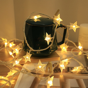 星星灯串小彩灯闪灯串灯满天星卧室网红灯饰房间布置圣诞新年装饰