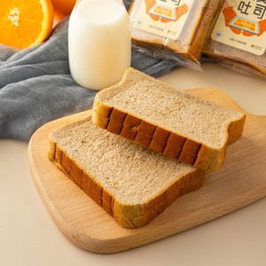 【小小玉米corn推荐】黑麦吐司手撕面包全麦粗粮零食350克*2箱