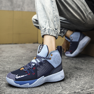 音速8代篮球鞋男争耐克斯防滑实战高帮球鞋学生耐磨青少年运动鞋