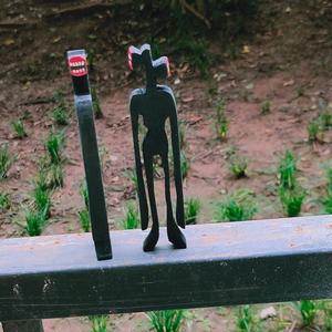 汽迪人怪物玩具汽笛人scp警笛头模型手办基金会益智积木套装系列