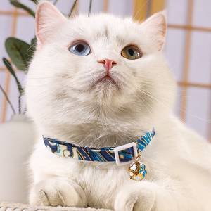 猫铃铛项圈猫咪项圈脖圈装饰小猫项链狗狗宠物项圈猫咪饰品猫项圈