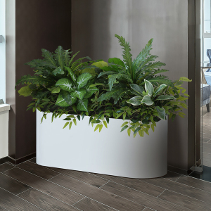 朵馨仿真植物花槽仿生绿植采薇组合观赏盆景室内酒店餐厅花箱装饰