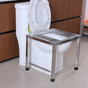 马t桶2蹲坐两用马桶一体支架农村厕所蹲坑l神器0坐便改蹲便神器家