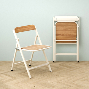 折叠椅靠背椅书桌椅省空间简易折叠小板凳子成人便携舒适家用餐椅