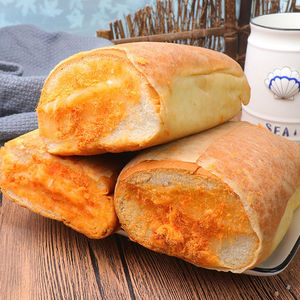 蛋皮鸡蛋肉松面包大个奶油夹心爆浆奶酪营养整箱糕点早餐5/10个装