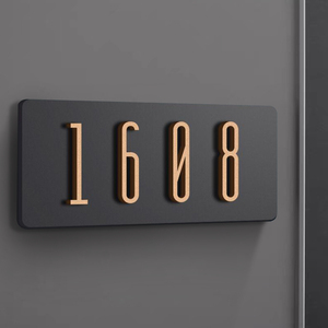 门牌号码牌家用创意个性定制酒店房间号包厢高档办公室轻奢宿舍别墅