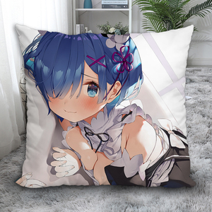 归才蕾姆周边抱枕雷姆拉姆二次元枕头睡觉男生款动漫床头靠枕双面