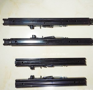 汽车座椅滑轨通用款加长改装商务车面包车房车轨道前后移动单双人