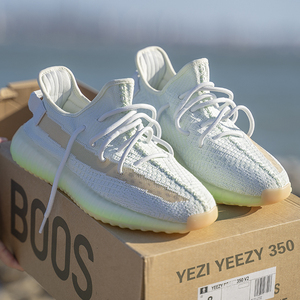 椰子鞋男350满天星过毒正版亚洲限定海盐官网正品男鞋yezi yeezy