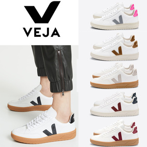 veja小白鞋 v-12 代购 宋仲基明星同款 系带平跟休闲平底情侣鞋