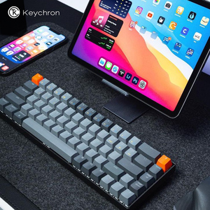 KeychronK6无线机械键盘65%双模蓝牙小型68键热插拔适配Mac/iPadpro平板便携办公专用电竞外接笔记本红轴打字