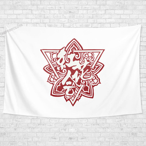 hhh红花会嘻哈音乐厂牌粉丝应援定制周边装饰背景布海报挂布挂毯