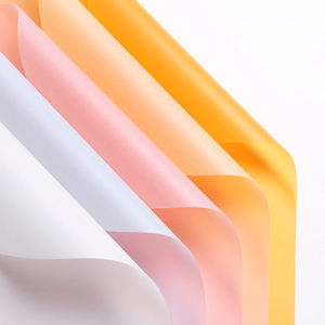 纯色雾面纸鲜花包装纸花束防水礼品包花纸韩束韩素半透明花艺材料