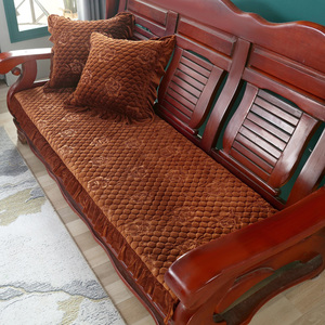 红木沙发坐垫秋冬新款联邦椅垫加厚客厅沙发垫实木质沙发垫子防滑