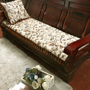冬季实木沙发垫保暖红木联邦长椅座垫加厚四季通用沙发坐垫子防滑