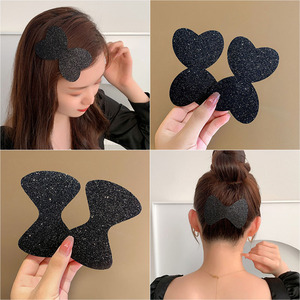 发贴刘海魔术贴简约