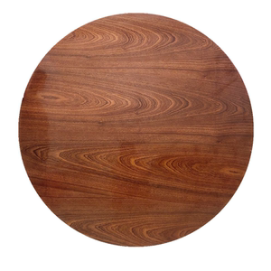 约翰柏餐桌大圆桌12人家用圆形桌面带转盘实木饭桌10人桌子15人台