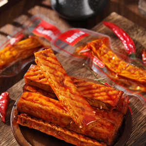 洽得有味黄金条厚豆干武冈卤豆腐辣条豆制品干货小零食小吃休闲食