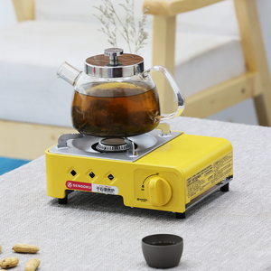 千石迷你卡式炉家用室内户外野营防风炉便携式煤气灶卡斯丁烷气炉