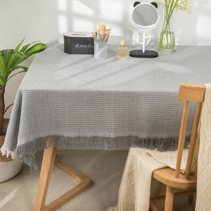 桌子拍照背景布寝室房间棉麻装饰长方形书桌垫宿舍学生桌盖布台布
