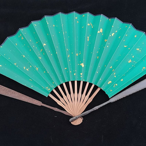 12寸折扇鸡翅木