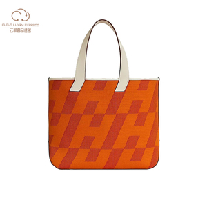 Hermes/爱马仕2023新款女包手提包托特包H en Biais 40 购物袋