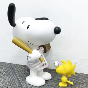 chill as snoopy花生漫画史努比公仔手办潮流新居送礼客厅摆件ins