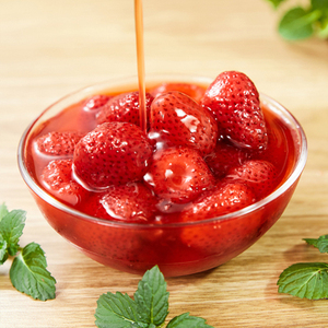 笑脸食探丹东特产冰冻草莓冰点草莓红颜草莓新鲜99草莓罐头3罐