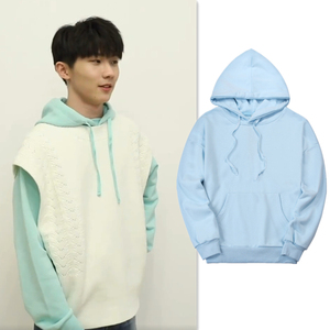 韩都衣舍旗舰店时代少年团马嘉祺宋亚轩同款衣服蓝色卫衣男女秋冬