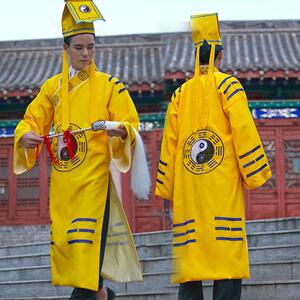 法器衣服龙虎山道装道士道袍男法衣正一高功八卦经衣道教用品道家