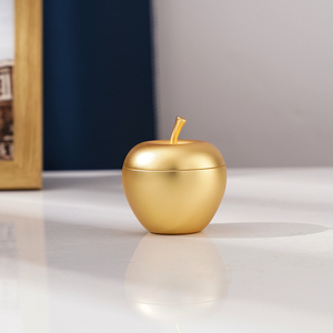 全铜摆件 《平平安安》金苹果摆件 家居饰品 春节元旦小礼物