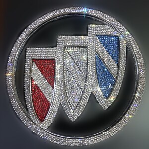 别克车标贴钻石英朗君威君越昂科威昂科拉威朗汽车装饰改装