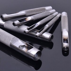 打眼打孔器省力小型洞男开孔表带扣头冲孔家用皮带椭圆针扣dq