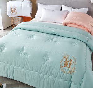 金贝壳冬被单双人春秋加厚保暖四季宿舍被芯被子大床220*240被子